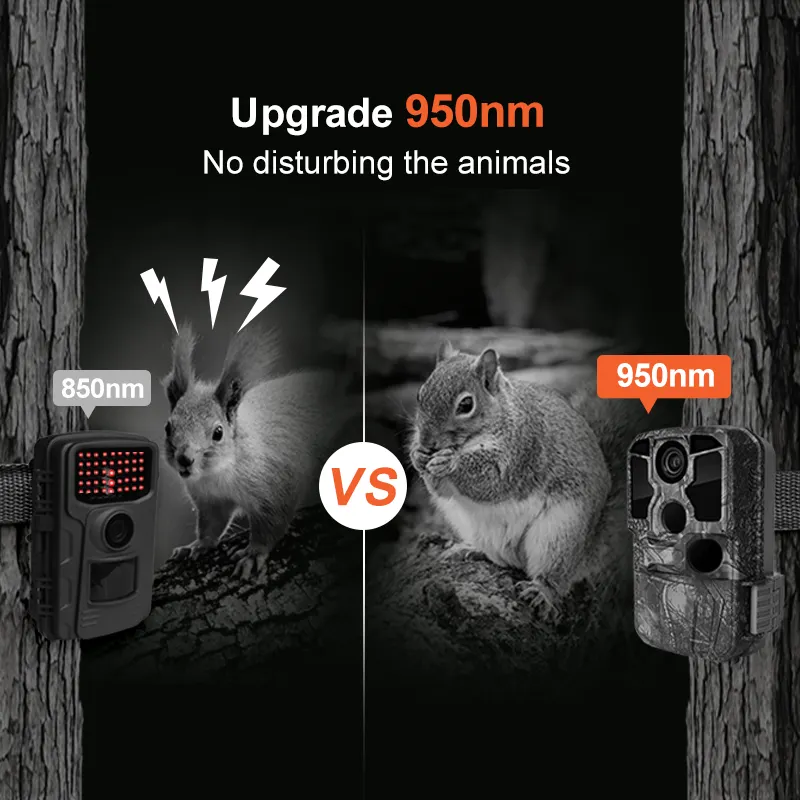 JSOCAM Outdoor Cellular WIFI Thermal Scope 4K Video 48MP IP66 8AA Batteries Night Vision Trail Hunting Camera for Security
