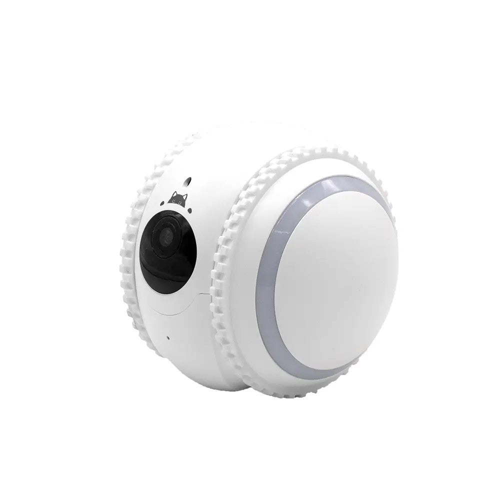 JSOCAM Smart Pet Camera Robot - Auto-Tracking Companion with Night Vision, 360° Security Monitoring & AI Recording | All-in-One Mobile Pet Camera for Home Safety