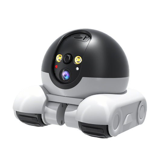 JSOCAM Smart Home 360° Rotating Movable Pet Camera for Cat Dog , Phone APP Remote Control, Motion Detection IR Laser Video Indoor Alerts Tumbler Security Camera