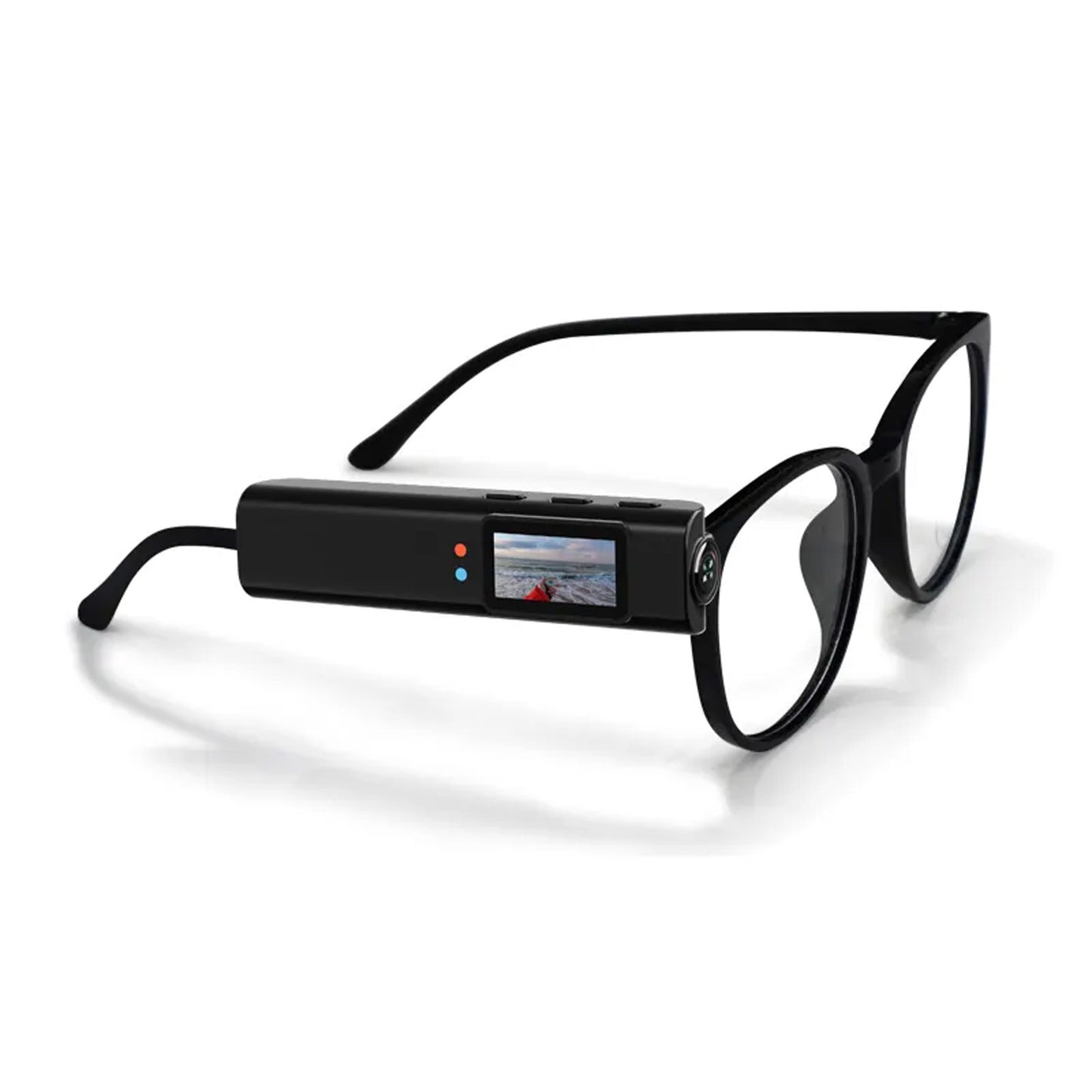 JSOCAM FPV Action Camera Glasses Video Sport Action Glasses for Travel, Outdoor, Cycling, Driving, First-person View Glasses Camera